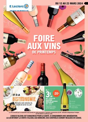 Foire aux Vins De Printemps 2024