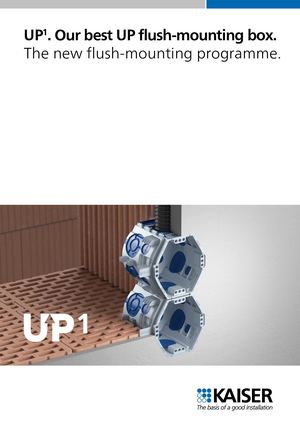Kaiser Up1 Indmuringsdåser