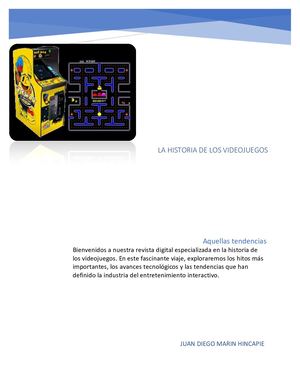 Revista De La Historia De Los Video Juegos