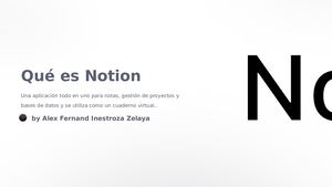 Notion Alex Inestroza