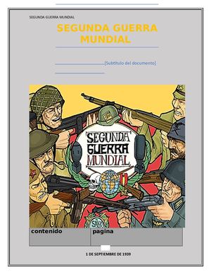 segunda guerra mundial