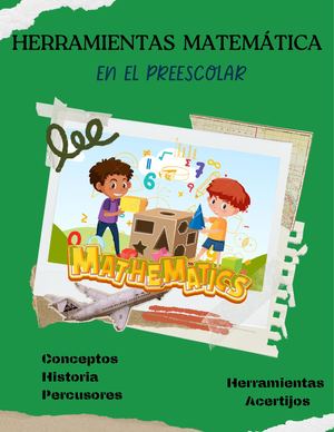 Herramientas Matemáticas en el Preescolar