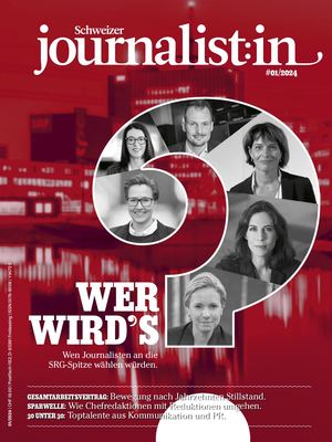 Schweizer journalist:in 01/24 Vorschau
