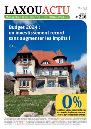 Laxou Actu 226 - Mars Avril 2024