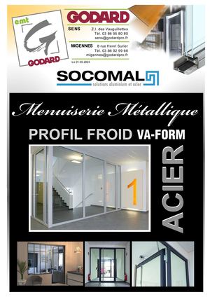 GODARD catalogue Menuiserie Métallique ACIER