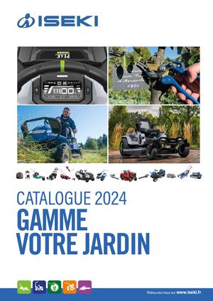 Catalogue ISEKI Votre Jardin 2024