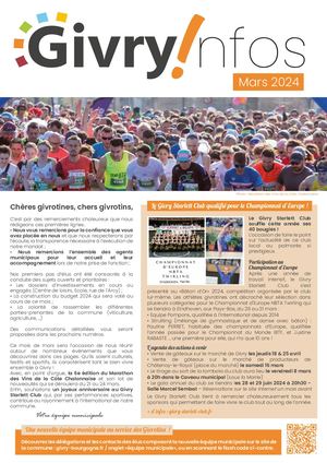 Givry Infos - Mars 2024