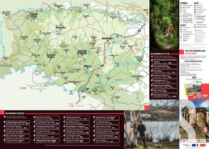 Carte randonnées et VTT en Ségala