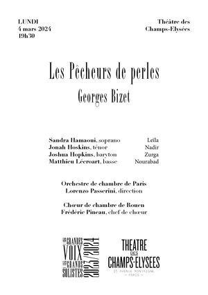 Programme Pêcheurs de perles