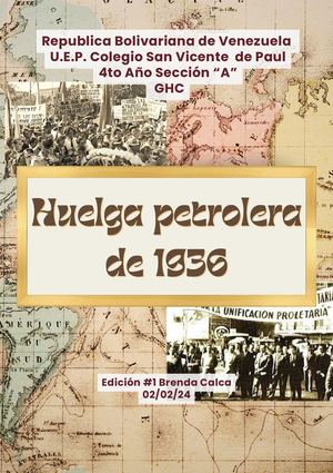 Documento A4 Portada De Trabajo De Geografía Vintage Marrón