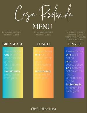 Casa Redonda Menu 2024 3 2