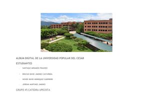Album Digital De Algunos Lugares De La Universidad Popular Del Cesar (Upc)