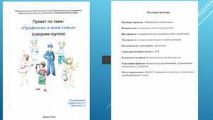 Проект Профессии в моей семье ПОЧЕМУЧКИ 02 24