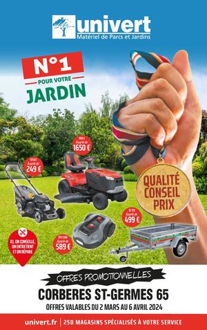 Catalogue promo mars 2024