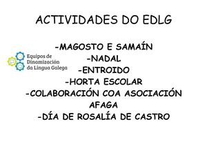 Actividades