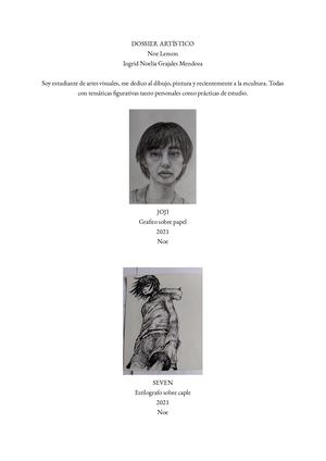 Dossier Artístico