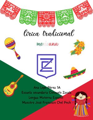 Lírica Tradicional Mexicana