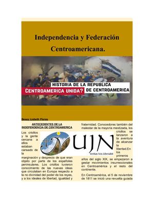 Independencia Y Federación