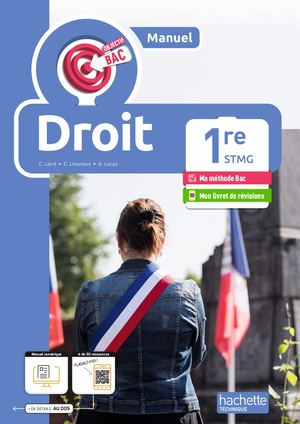 Objectif Droit 1re STMG Manuel