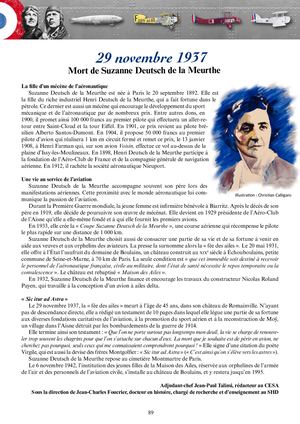 29 Novembre 1937 Suzanne Deutsch