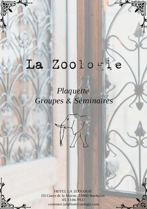 Plaquette Groupes & Séminaires Fr