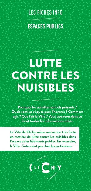 Les fiches info - Lutte contre les nuisibles