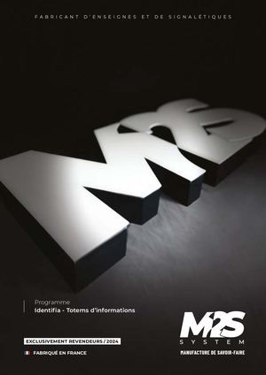 Identifia M2s system Revendeurs 2024