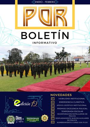 Boletín POR Enero y Febrero