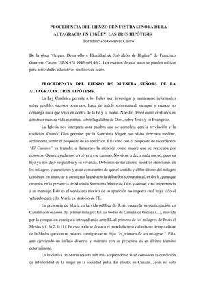 Procedencia Del Lienzo De Nuestra Señora De La Altagracia En Higüey Las Tres Hipótesis