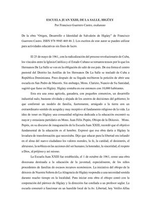 Escuela Juan Xxiii, De La Salle, Higüey