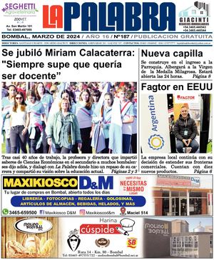 La Palabra N° 187 (Marzo de 2024)