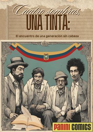Comic Grupal Cuatro Sombras, Una Tinta El Encuentro De Una Generación Sin Cabeza