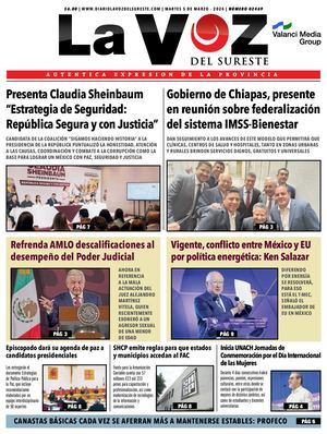 La Voz del Sureste 05 03 2024