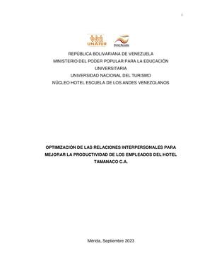 Informe N°1791 Pasantia Administrativa Trabajo De Grado 2023