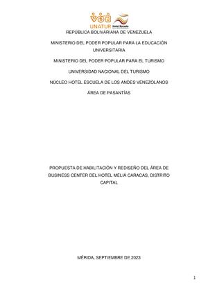 Informe N°1799 Pasantia Administrativa Trabajo De Grado 2023