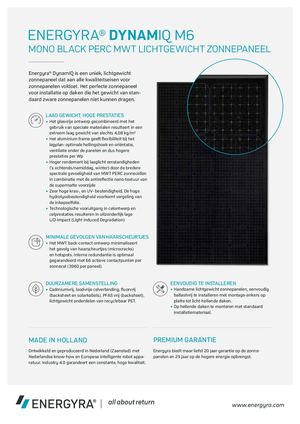 Energyra DynamIq M6 brochure