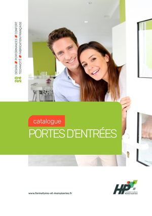 CATALOGUE PORTES D'ENTRÉES 2024 HP