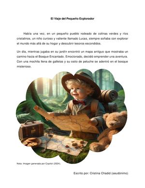 El Viaje Del Pequeño Explorador