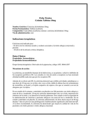 Ficha Técnica Cetimin