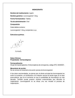 Ficha Técnica Ligetin