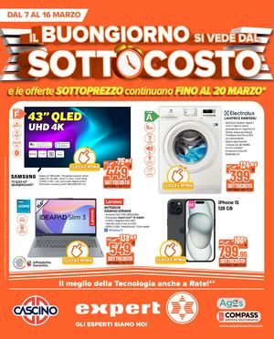 Il buongiorno si vede dal SOTTOCOSTO - fino al 20 Marzo