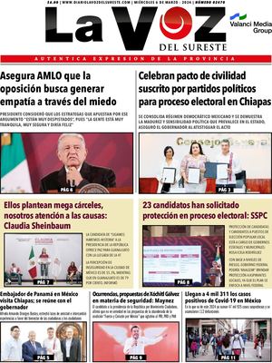 La Voz del Sureste 06 03 2024