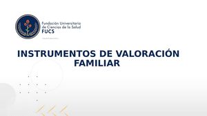 Clase Instrumentos De Valoración Familiar