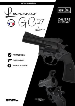 MODE D'EMPLOI - GC27 LUXE