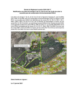 Règlement 2016-149 (Annexe A - Modification au plan de zonage - Conservation environnementale).pdf