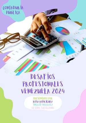 Desafíos Profesionales Venezuela 2024 (Contaduría Pública
