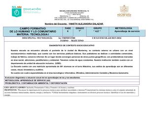 Planeación Tecnologia 1° 3° Trim 23 24