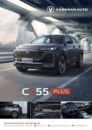 CHANGAN CS55 Plus 2022  Royal Automobiles Tahiti