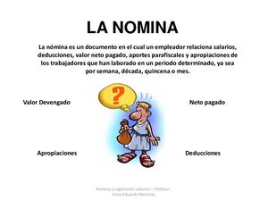 Sesión 3 Estructura Y Liquidacion De Nomina