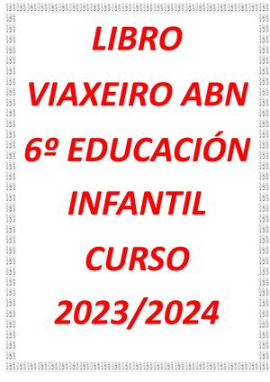 LIBRO VIAXEIRO ABN (6º E.I.)